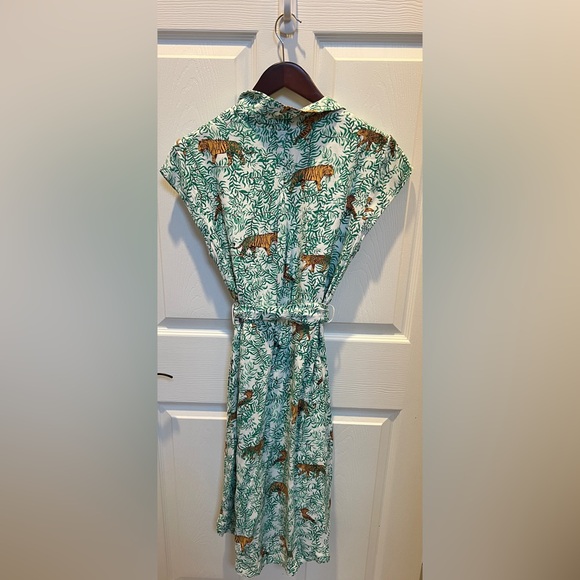 Anthropologie Maeve Jungle Print Dress LIKE NEW - Picture 3 of 6